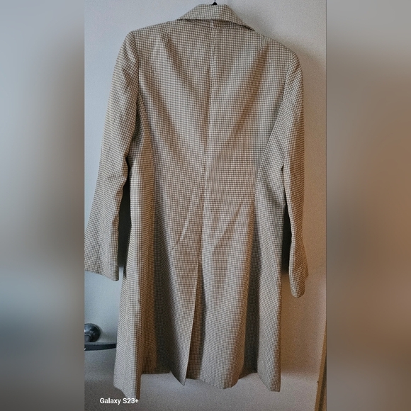 TAHARI Pendleton Tan Trench Coat Lightweight Classic - Picture 10 of 10